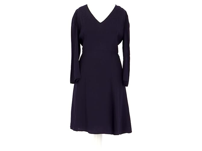 Claudie Pierlot túnica Azul marino Viscosa  ref.886161