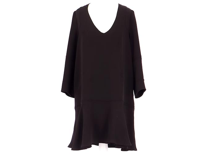 Ba&Sh robe Black Polyester  ref.886581