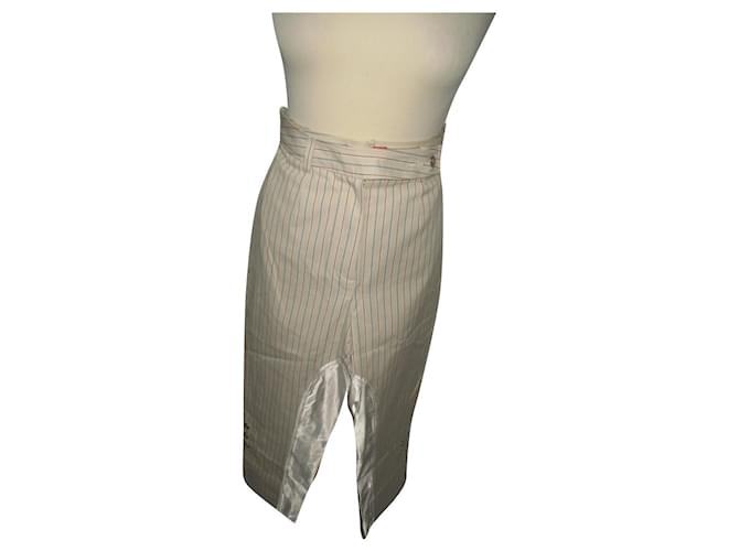 Cyrillus Pants, leggings Beige Cotton  ref.886752
