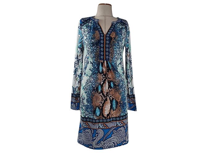 Vestido Hale Bob de Poliéster Elastano Multicolor