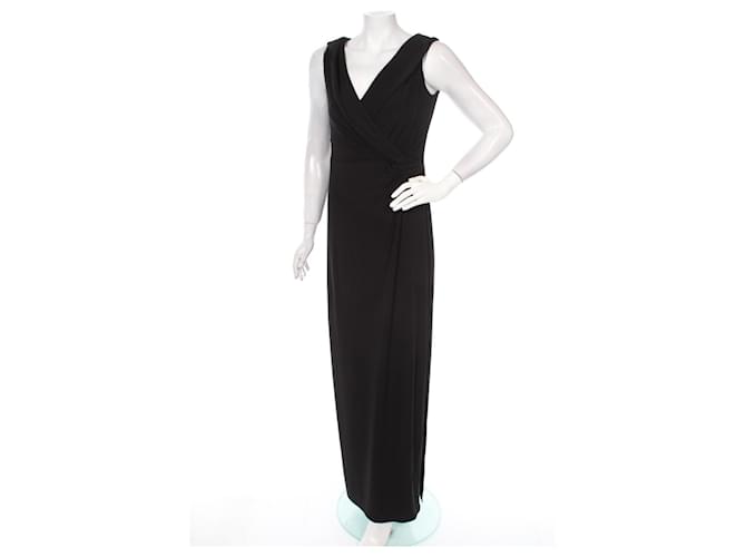 Ralph Lauren Dresses Black Polyester Elastane  ref.886762