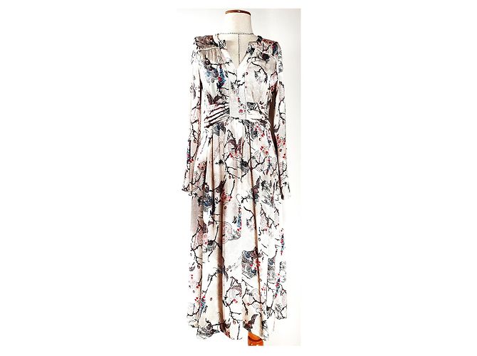 Odd Molly Kleid aus Viscose Mehrfarbig Mehrfarben