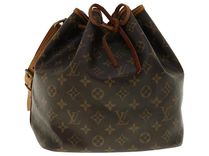 Louis Vuitton Bucket Brown Cloth  ref.886933