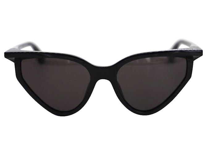 Óculos de sol Balenciaga Rim Cat em nylon preto  ref.887294