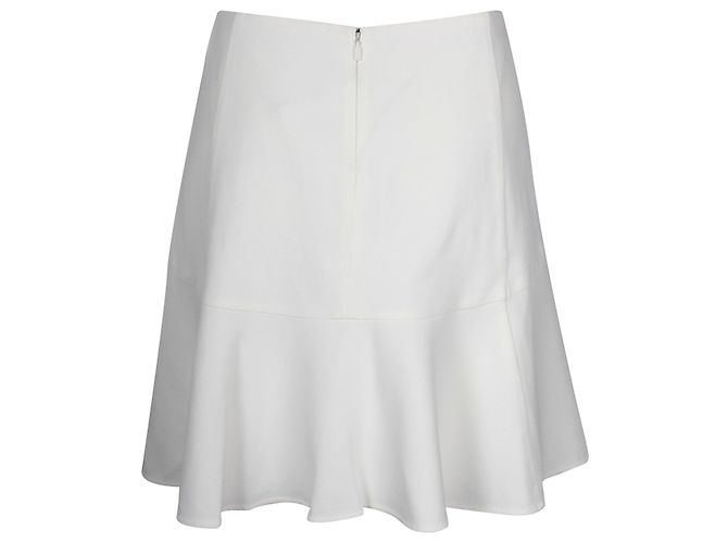 Chloé Minifalda acampanada Chloe en acetato blanco