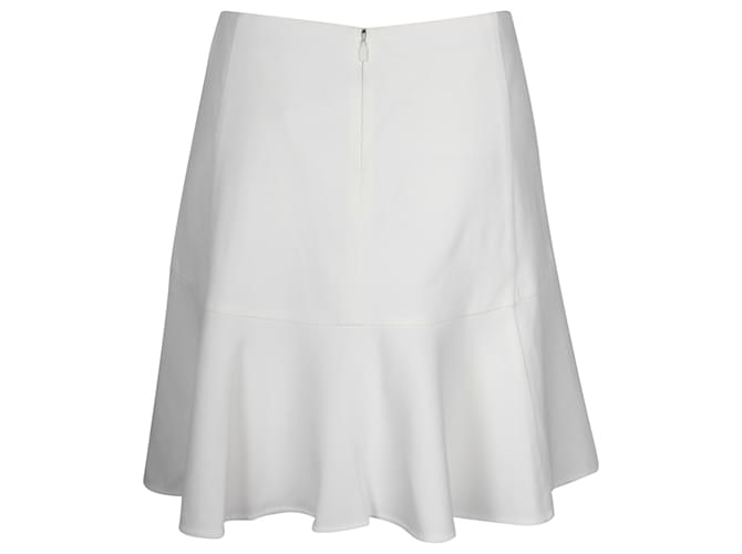 Chloé Chloe Flared Mini Skirt in White Acetate Cellulose fibre  ref.887295