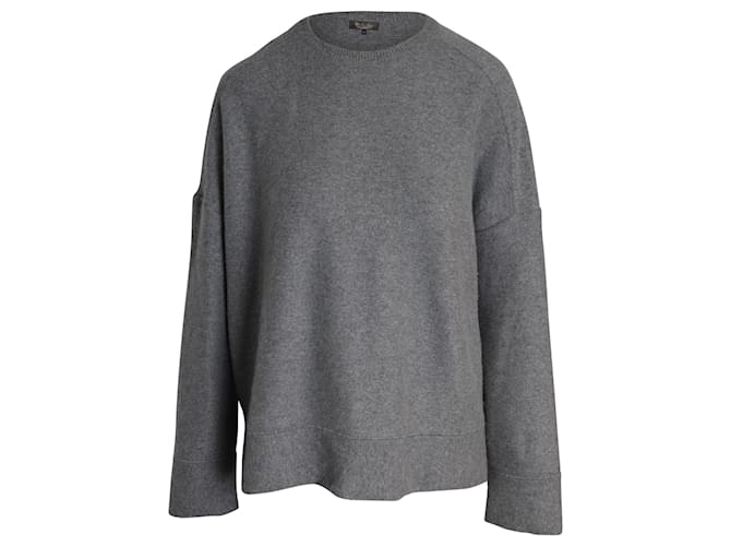 Loro Piana Crewneck Sweater in Grey Cashmere Wool  ref.887299