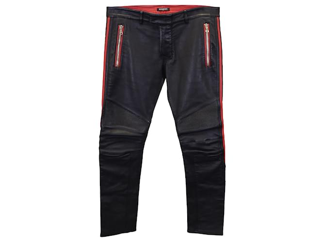 Buy Mens Hot Genuine Leather Pants Nightclub Motorcycle Multicolor Online  in India  Etsy