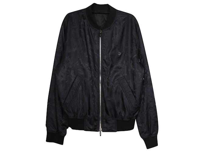 Dior Bomber Jacket in Black Polyamide Nylon ref.887477