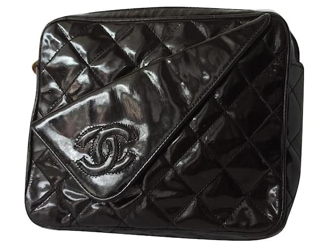 Chanel Purses, wallets, cases Black Leather  ref.887605