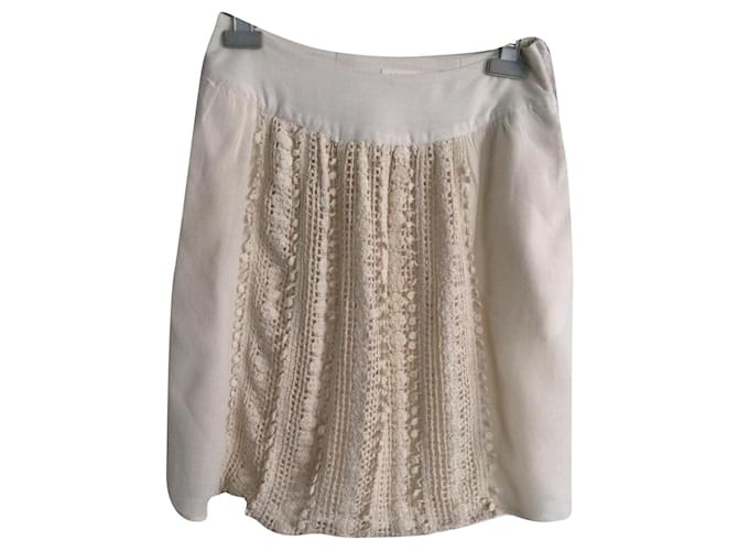 Stella Forest Skirts Eggshell Cotton  ref.887765
