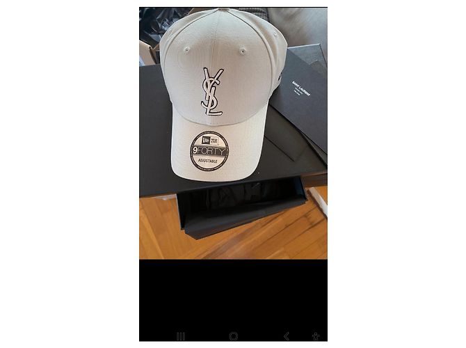 Yves Saint Laurent x New Era Cap Eggshell 