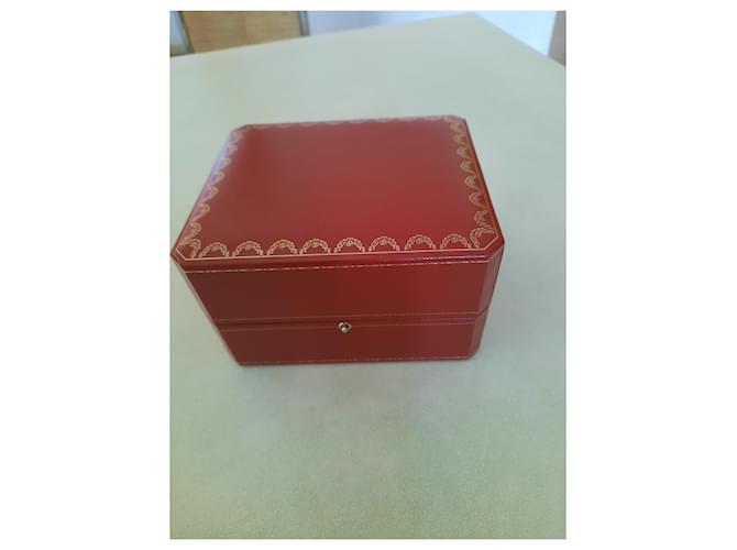 Cartier watch box Red  ref.887847