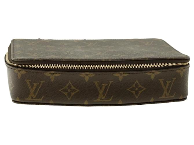 Caja de accesorios de joyería Monte Carlo con monograma de LOUIS VUITTON M47350 LV Auth 39765 Lienzo  ref.887894