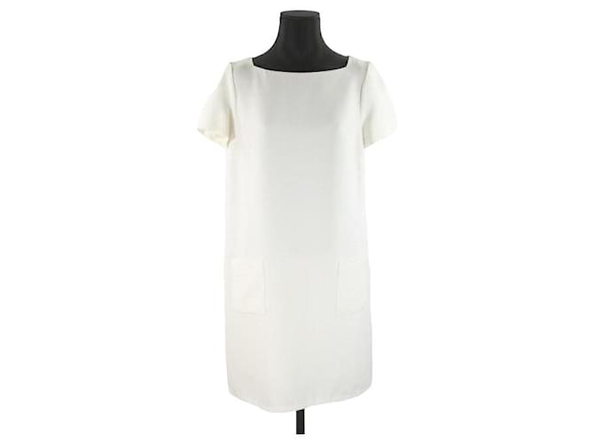 Tara Jarmon Dress 42 White  ref.888049