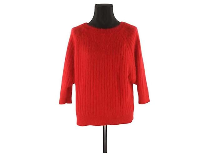 Ba&Sh-Pullover 34 Rot Wolle  ref.888061