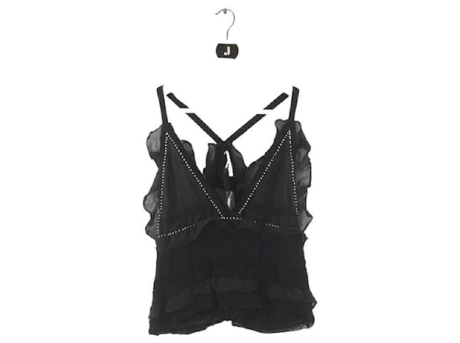 Tanktop aus Iro 34 Schwarz Viskose  ref.888076