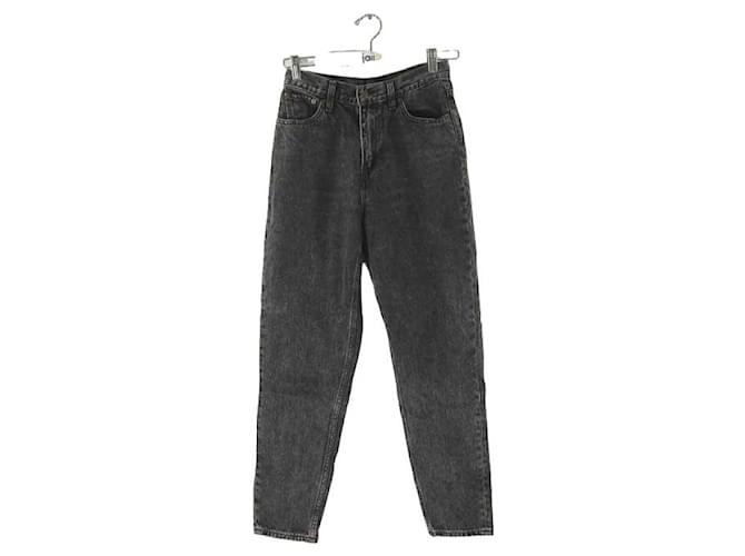 Levi's jeans attillati 36 Grigio Cotone  ref.888078