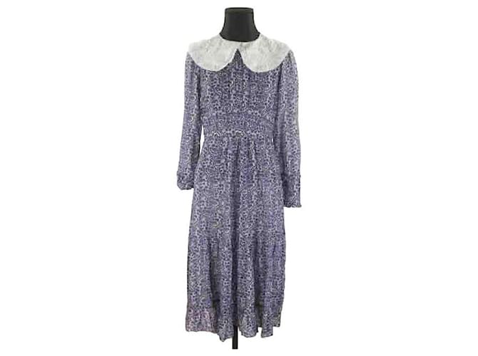 Ba&Sh Ba & sh dress 36 Purple Cotton  ref.888097