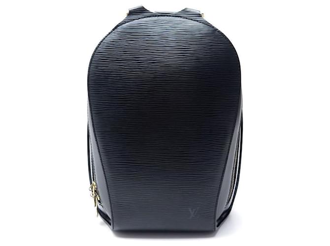 Louis Vuitton Epi Mabillon Backpack M52232 Noir Black Leather