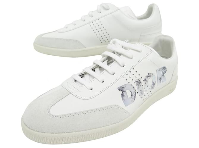 Christian Dior NEW DIOR HOMME SNEAKERS SHOES B01 X DANIEL ARSHAM 40IT 41 FR SNEAKERS  SHOES White Leather ref888366  Joli Closet