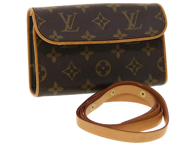 LOUIS VUITTON Monogram Pochette Florentine Waist bag M51855 LV Auth fm2179  Cloth ref.888513 - Joli Closet