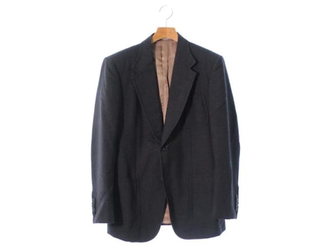 *GUCCI Gucci jacket men's Grey Wool Rayon  ref.888991