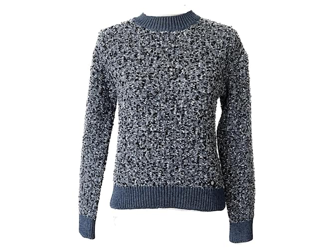 Chanel Suéter de Caxemira de Seda Edimburgo Multicor Casimira  ref.889004