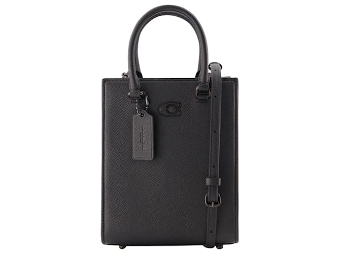 Tote 16 Tote Bag - Coach - Leather - Black Pony-style calfskin  ref.889179