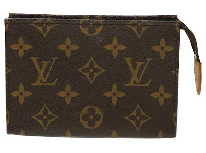 Louis Vuitton Pochette Brown Cloth  ref.889332