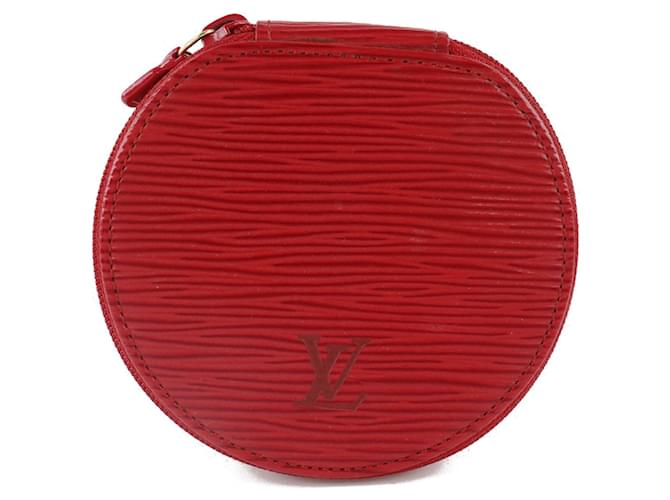Louis Vuitton Ecrin Red Leather  ref.889345