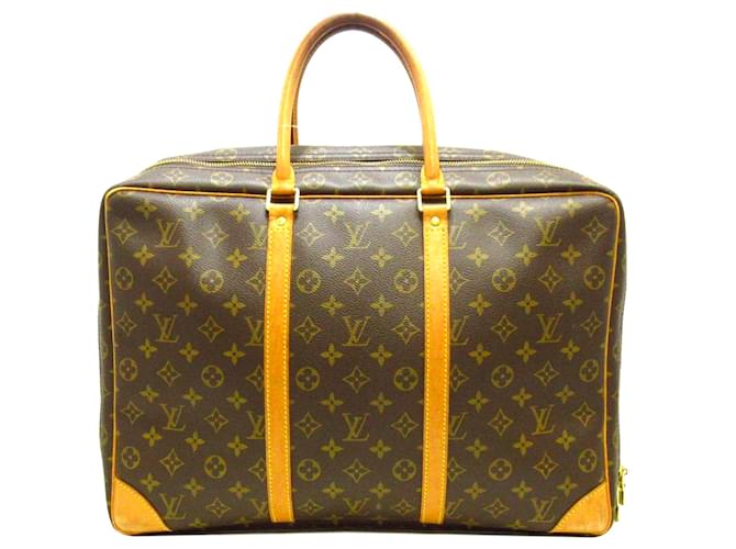 Louis Vuitton Sirius 45 Brown Monogram Canvas Travel Bag Louis Vuitton