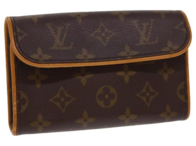 LOUIS VUITTON Monogram Pochette Florentine Waist bag M51855 LV Auth uy100 Cloth  ref.890084