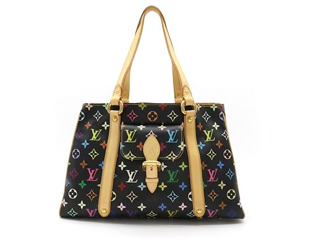 Louis Vuitton Women's Fabric Handbag - Black - One Size