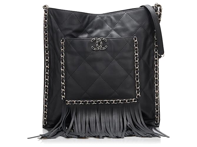  Chanel, Pre-Loved Red Quilted Lambskin Classic Square