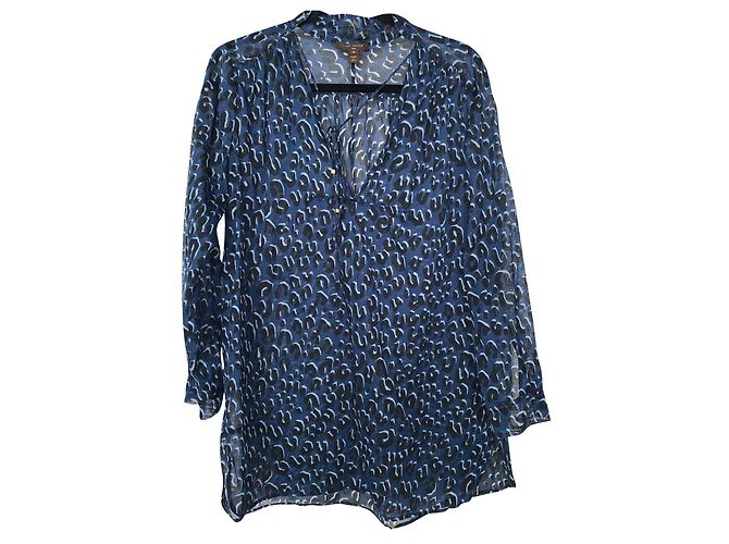Louis Vuitton Blue Cotton Tunic Multiple colors