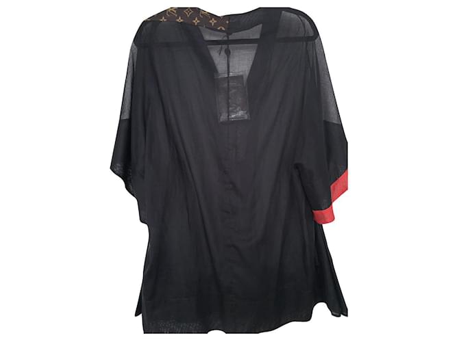 Louis Vuitton tunics Black Cotton  ref.889014