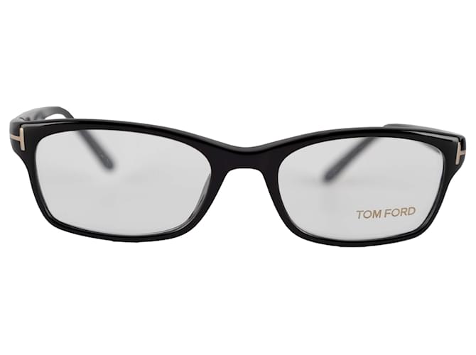 Tom Ford Rectangular Eyeglasses Black Acetate Cellulose fibre  ref.889127