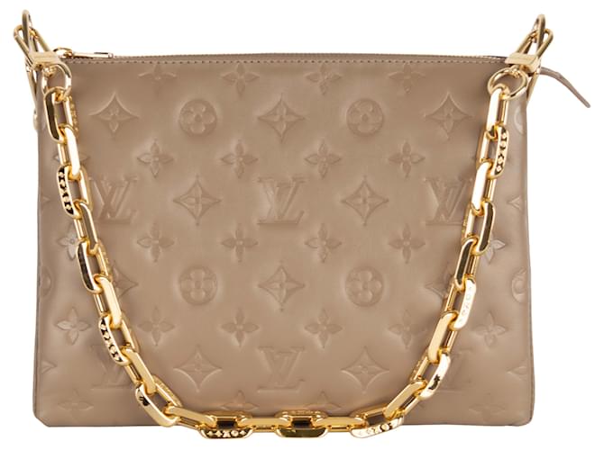 Louis Vuitton Coussin PM Bag Beige Leather ref.889212 - Joli Closet