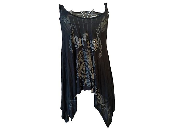 Guess tunic black viscose