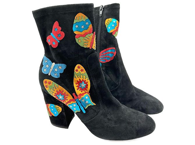 Botas VALENTINO GARAVANI EU 39 Ante Negro