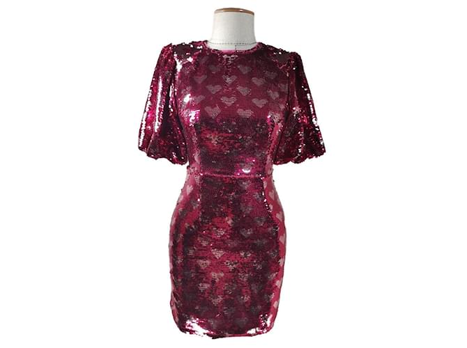 Autre Marque Robes Polyester Rose  ref.890608