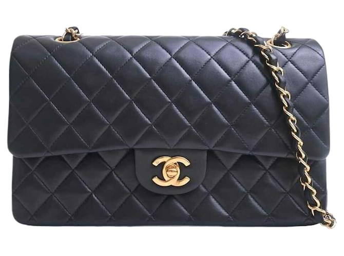 Chanel Timeless Black Leather  ref.890863