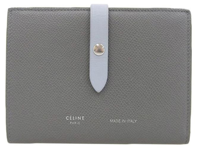 Céline Celine Grey Leather  ref.890915