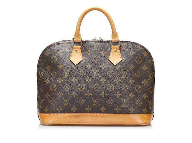 LOUIS VUITTON Handbag M51130 Alma PM vintage Monogram canvas Brown