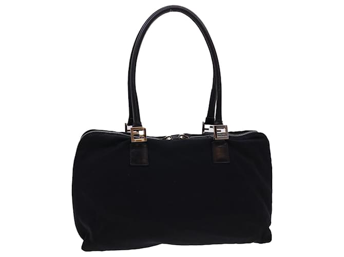 PRADA Hand Bag Nylon Black Auth bs4809  ref.891246