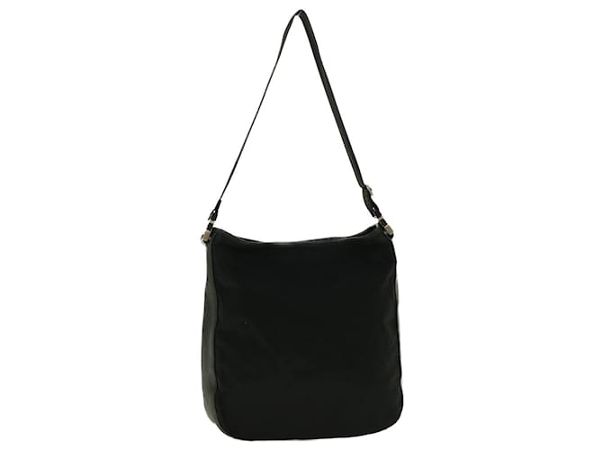 PRADA Shoulder Bag Nylon Black Auth ar9224  ref.891267