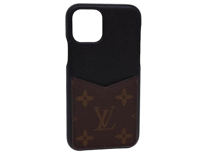 LOUIS VUITTON Monogram Bumper iPhone 11 Pro Case Black M69094 LV Auth tb594  Cloth ref.891288 - Joli Closet