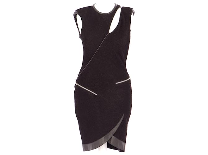The Kooples Sport robe Black Polyester  ref.891507