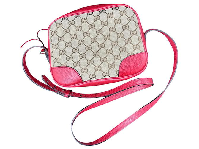 Gucci Handbags Red Cloth  ref.891539